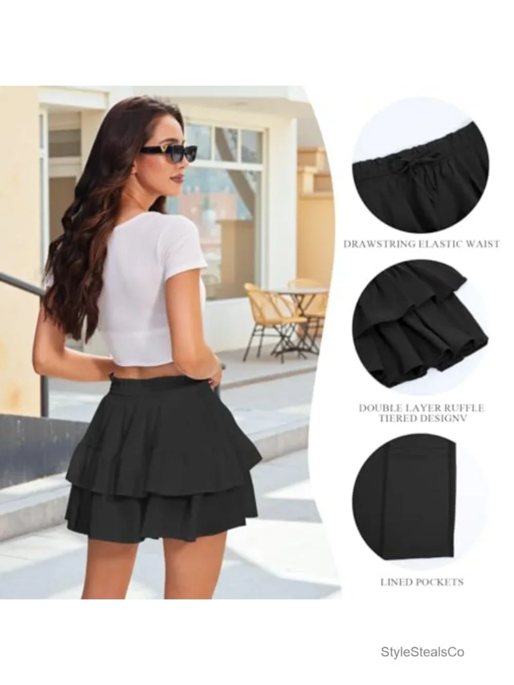N/A flowy tiered